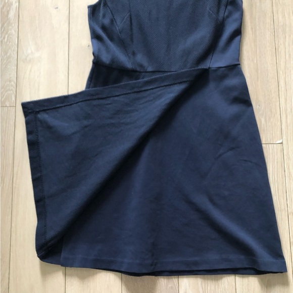 J. Crew Textured Wrap Mini Dress in Navy Size 4 - Picture 10 of 10